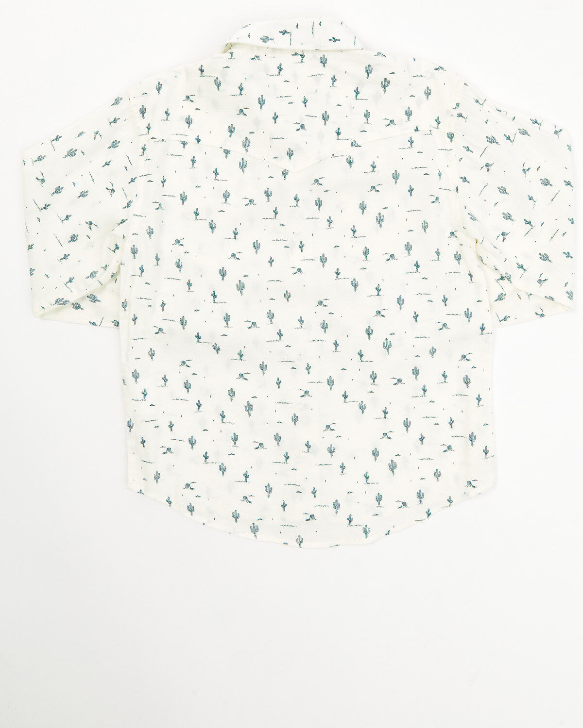 Shyanne Toddler Girls' Cactus Print Western Pearl Snap Shirt