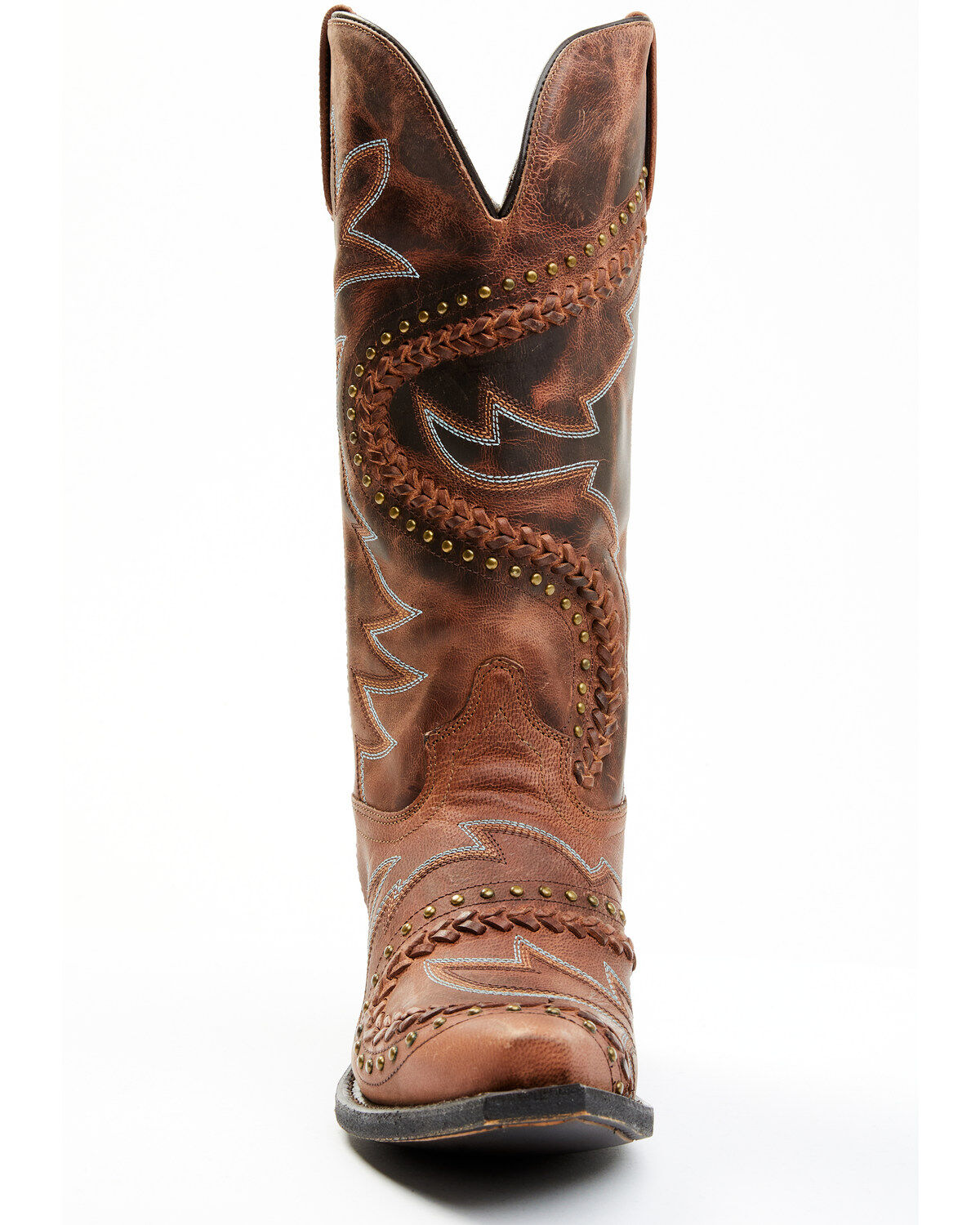 Laredo Women's Distressed Sidewinder Western Boots - Snip Toe