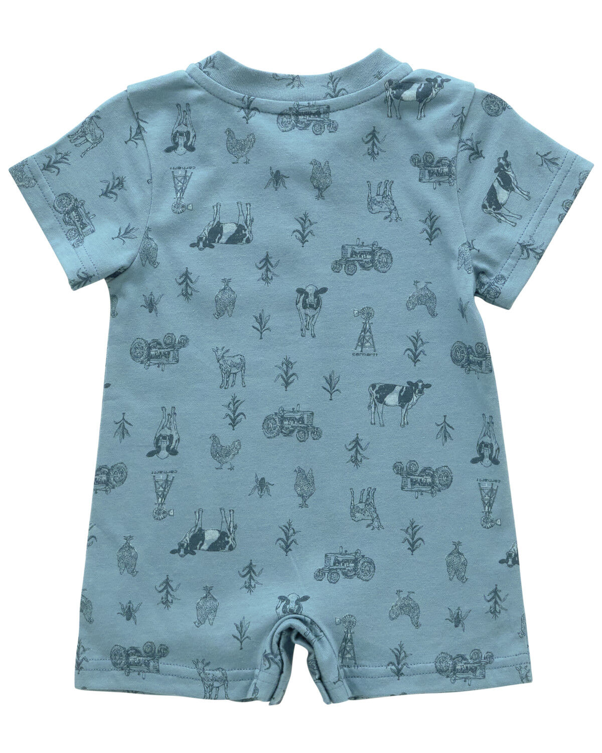 Carhartt Infant Boys' Cow Short Sleeve Snap Onesie
