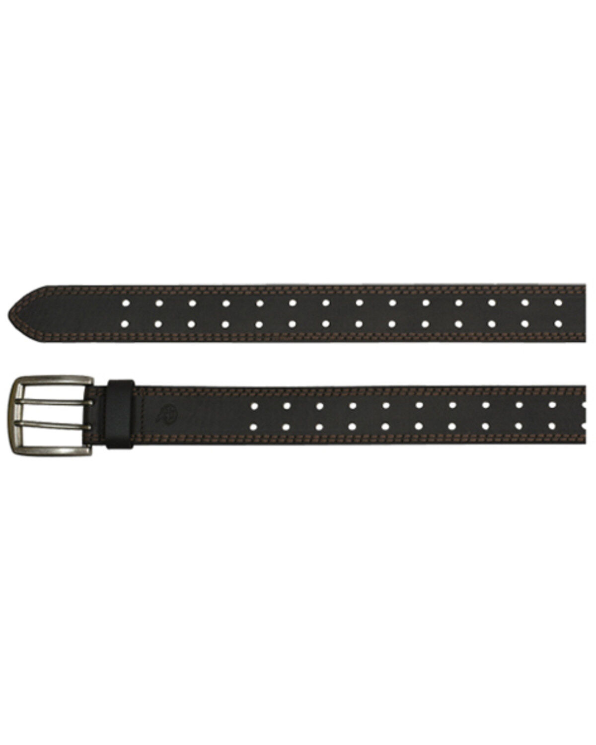 Georgia Boot Men's Textured Double Prong Belt