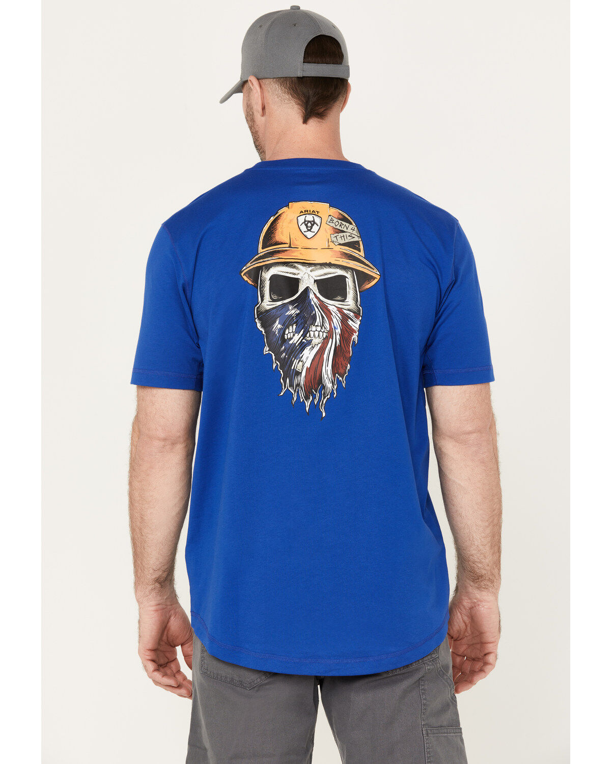 Ariat Men's Rebar Workman Born For This Short Sleeve T-Shirt