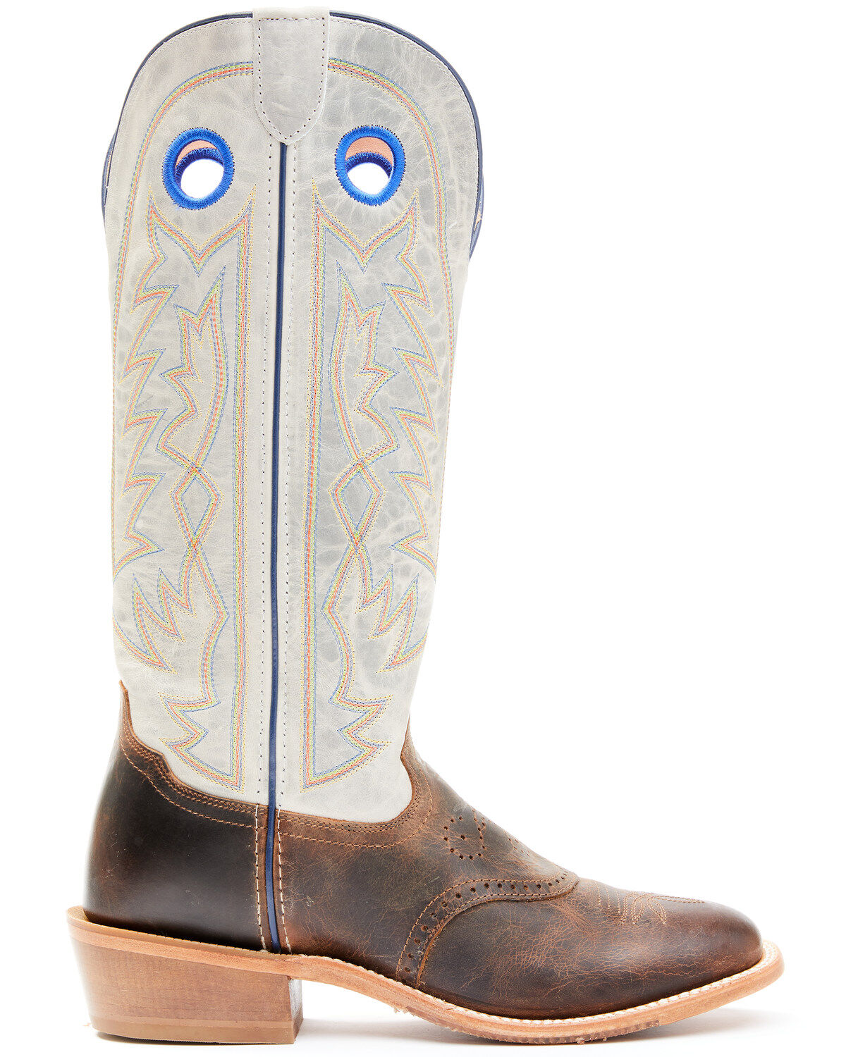 Tony Lama Men's Henley Grey Top Western Boots - Round Toe