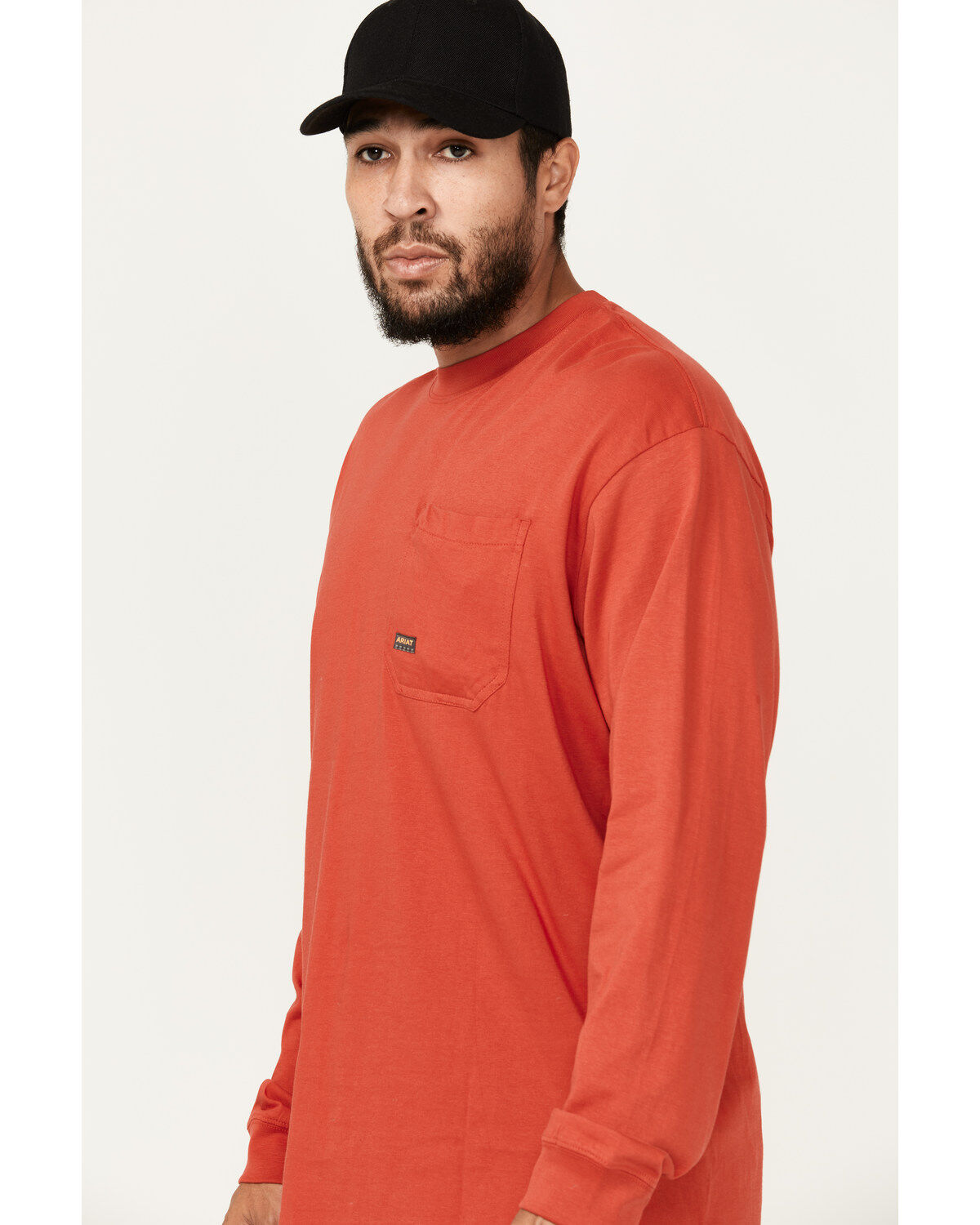 Ariat Men's Rebar Cotton Strong Stacking Dimes Long Sleeve Graphic T-Shirt