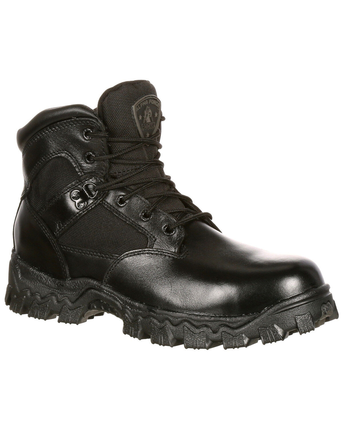 Rocky Women's AlphaForce 6" Waterproof Duty Boots - Round Toe