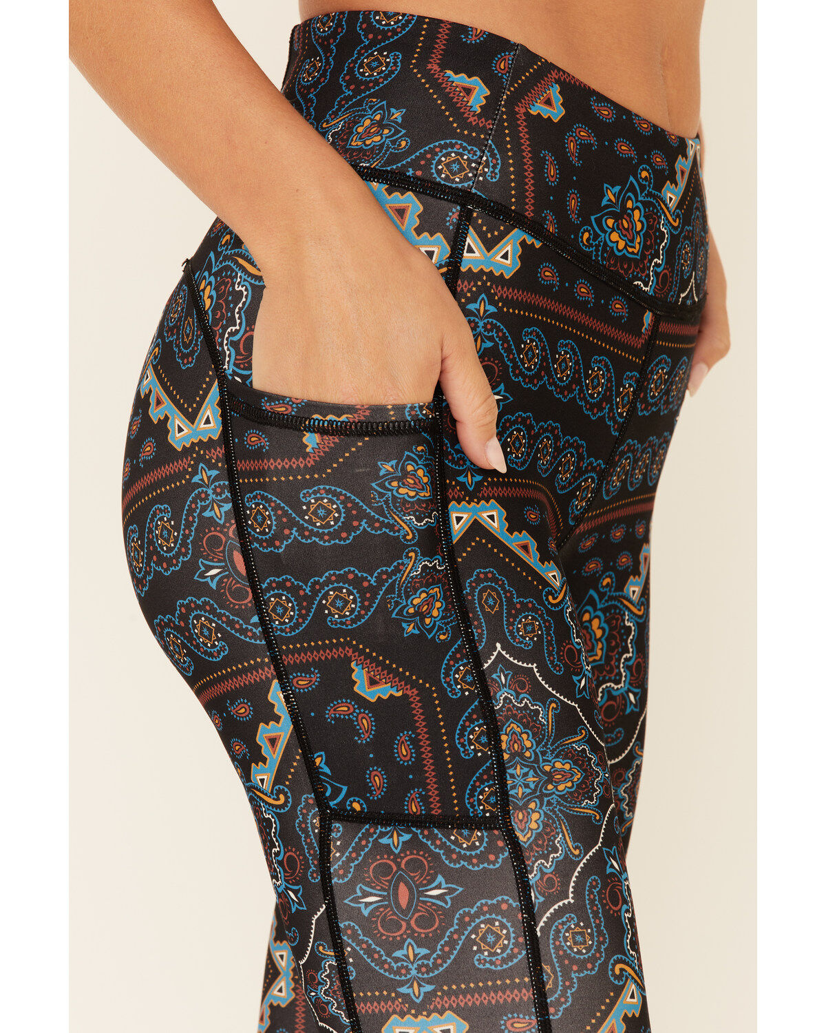 Shyanne Women's Medallion Print Riding Leggings