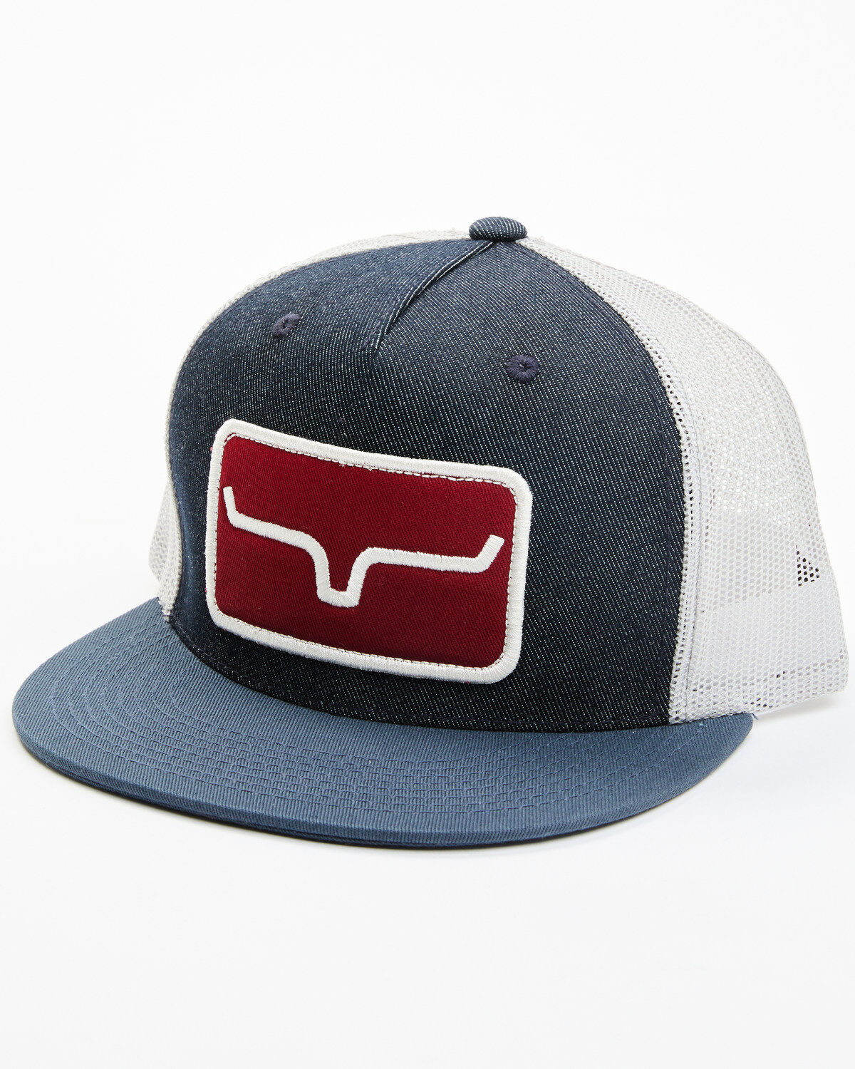 Kimes Ranch Men's Denim Banner Ventilated Cap