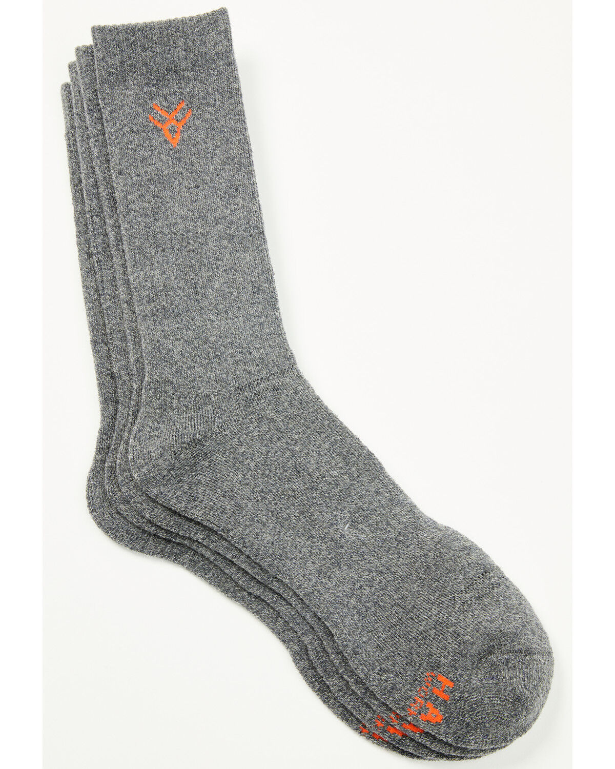 Hawx Men's Crew Wool Socks - 2 Pack