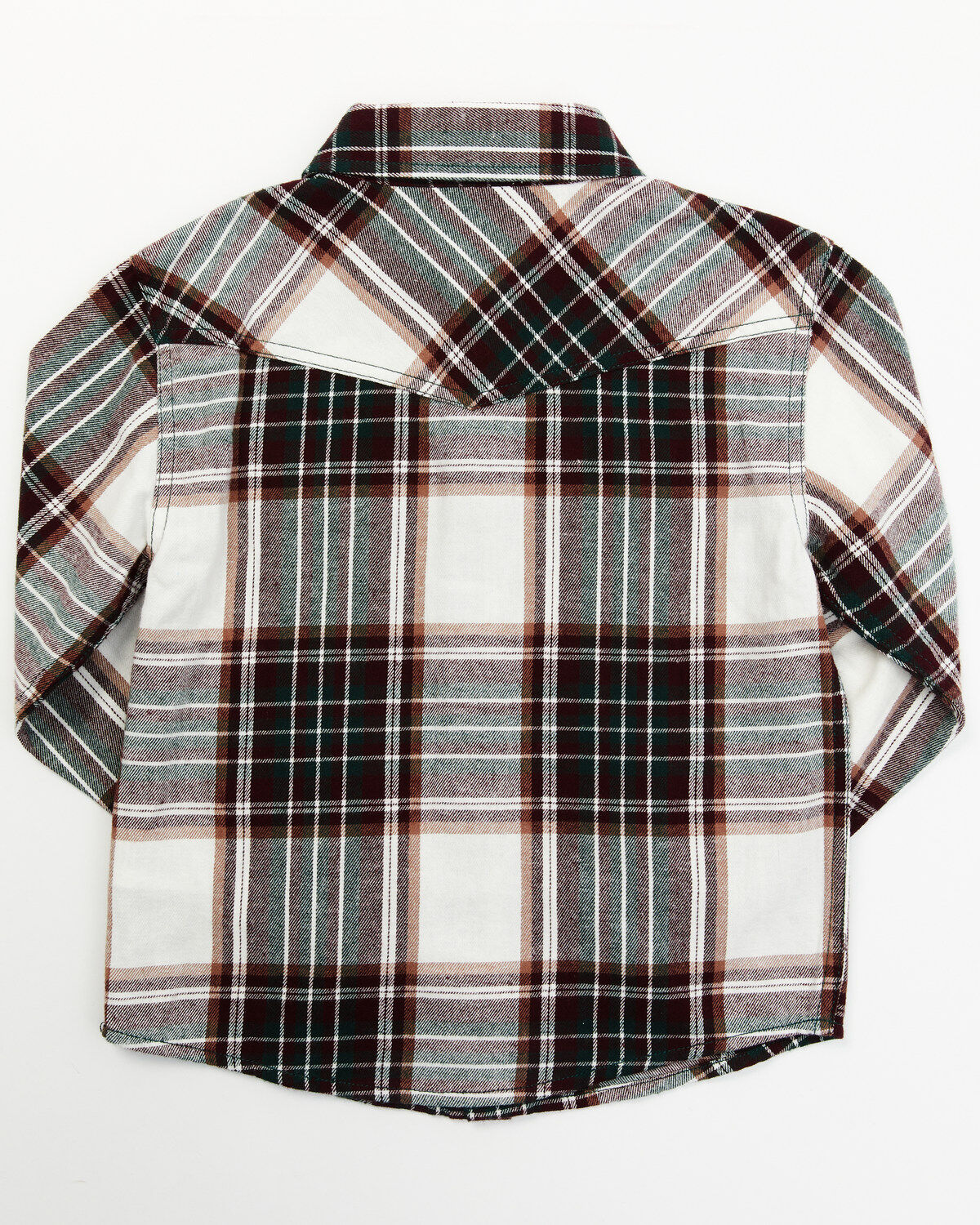 Cody James Toddler Boys' Cabin Fever Long Sleeve Snap Flannel Western Shirt