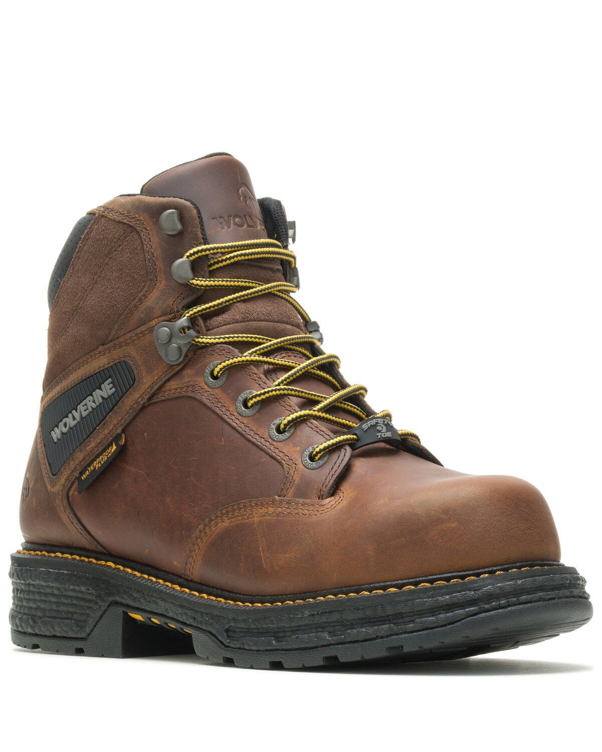 Wolverine Men's Hellcat Lace-Up Work Boots - Composite Toe