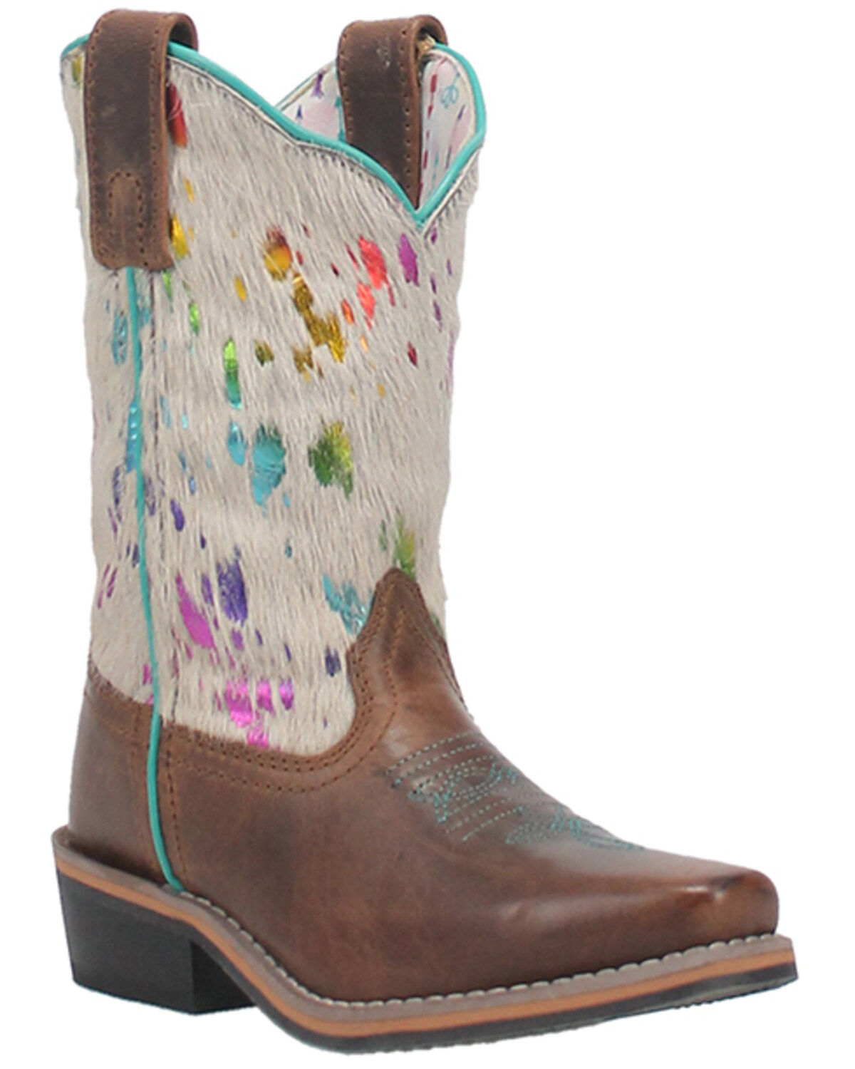Dan Post Toddler Girls' Rumi Western Boots - Broad Square Toe