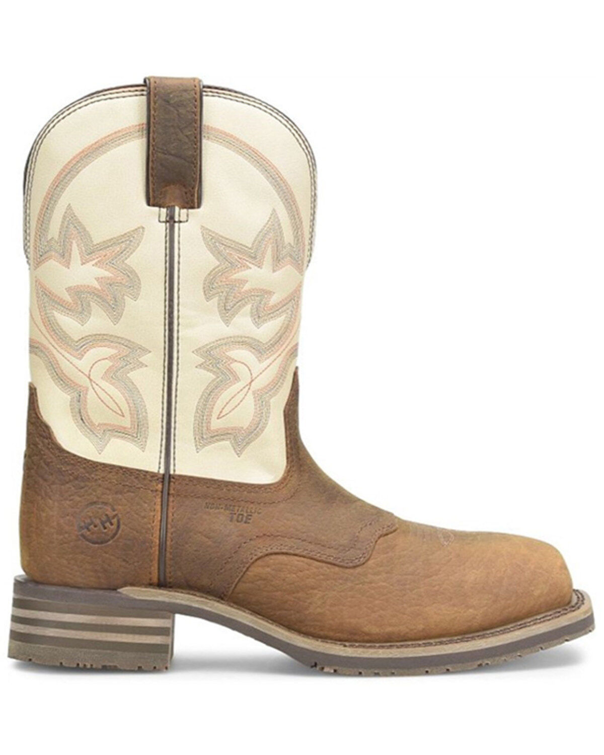Double H Men's 10" Hingham Deep Scallop Work Boots - Composite Toe