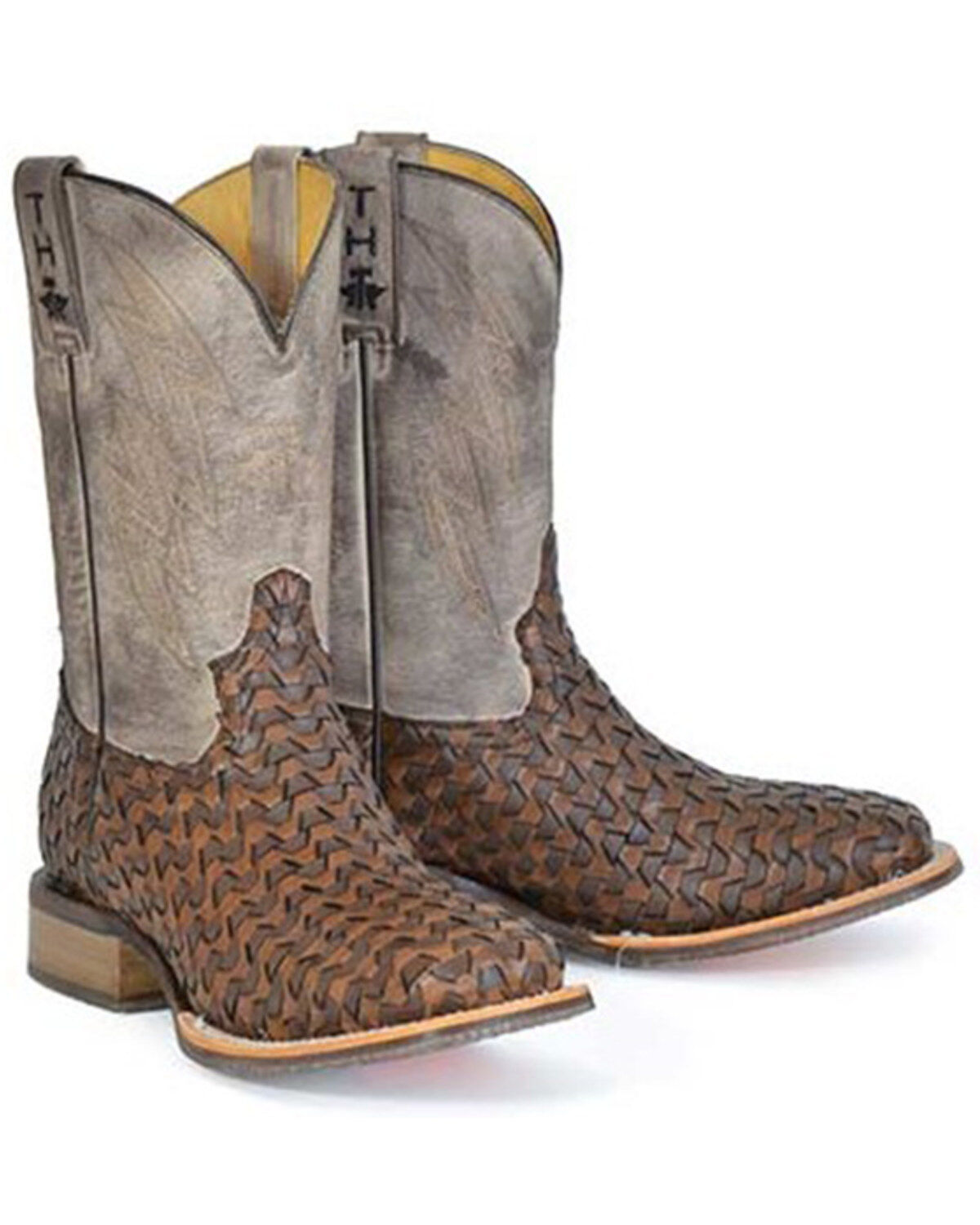 Tin Haul Men's Ripples Western Boots - Broad Square Toe
