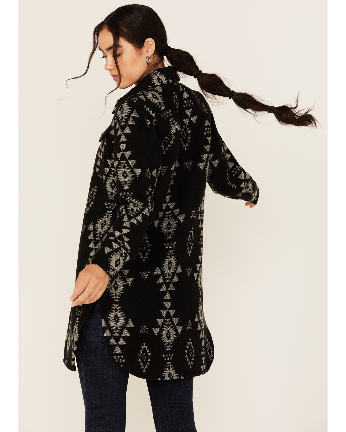 Shyanne Women's Southwestern Print Button-Down Shacket