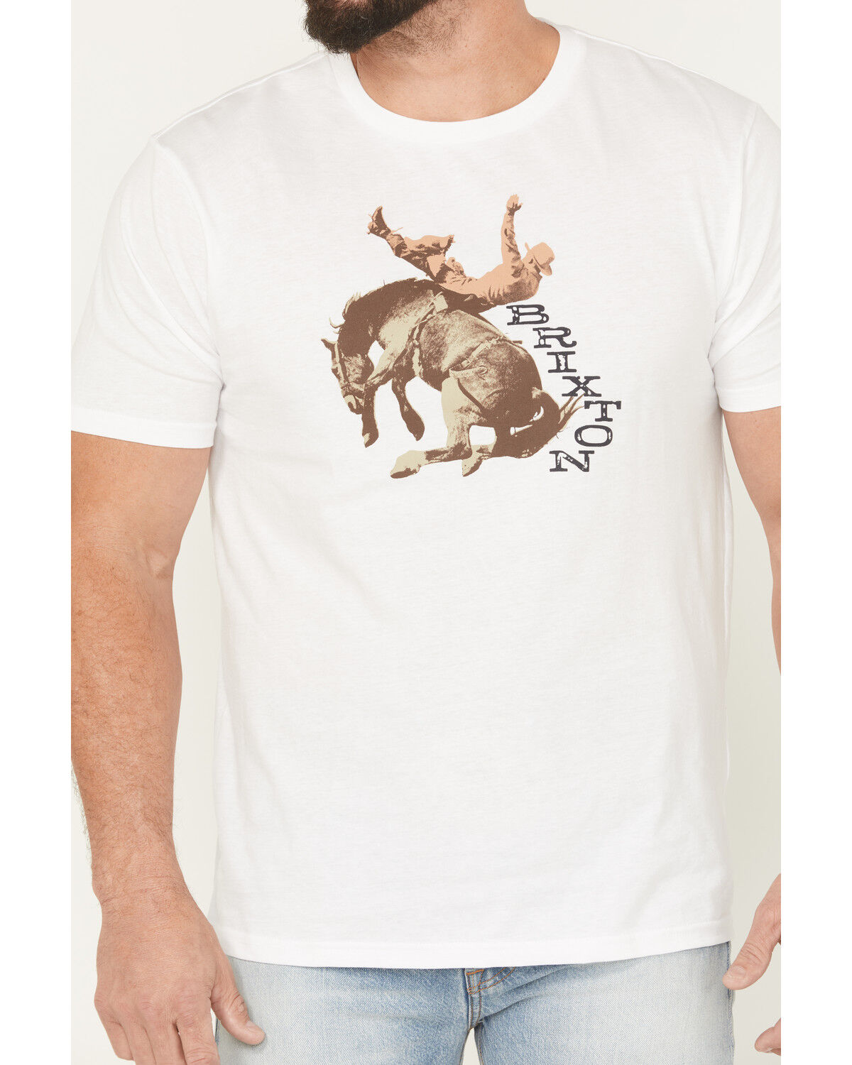 Brixton Men's Rowdy Tailored Short Sleeve Graphic T-Shirt