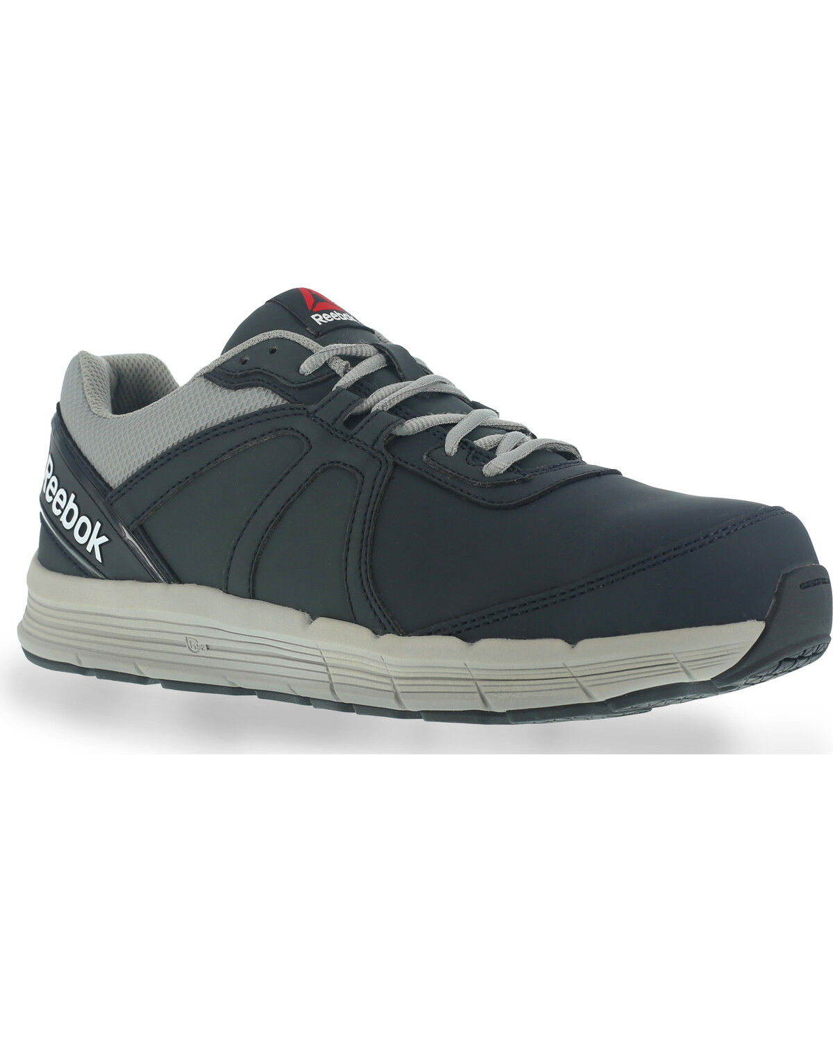 Reebok Men's Leather Athletic Oxfords - Steel Toe