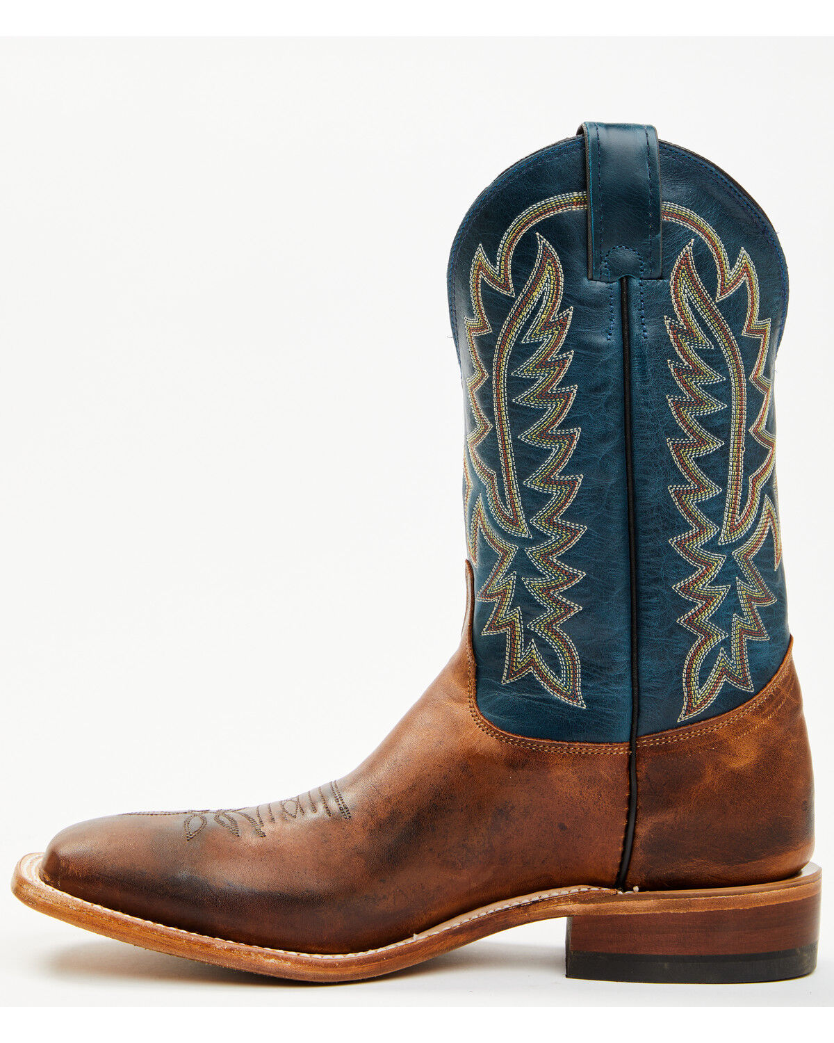 Justin Men's Poston Western Boots - Broad Square Toe