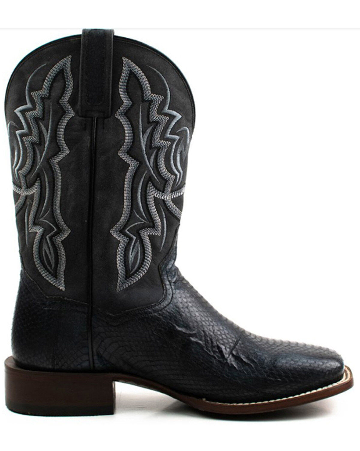 Dan Post Men's Water Snake Exotic Western Boots - Broad Square Toe