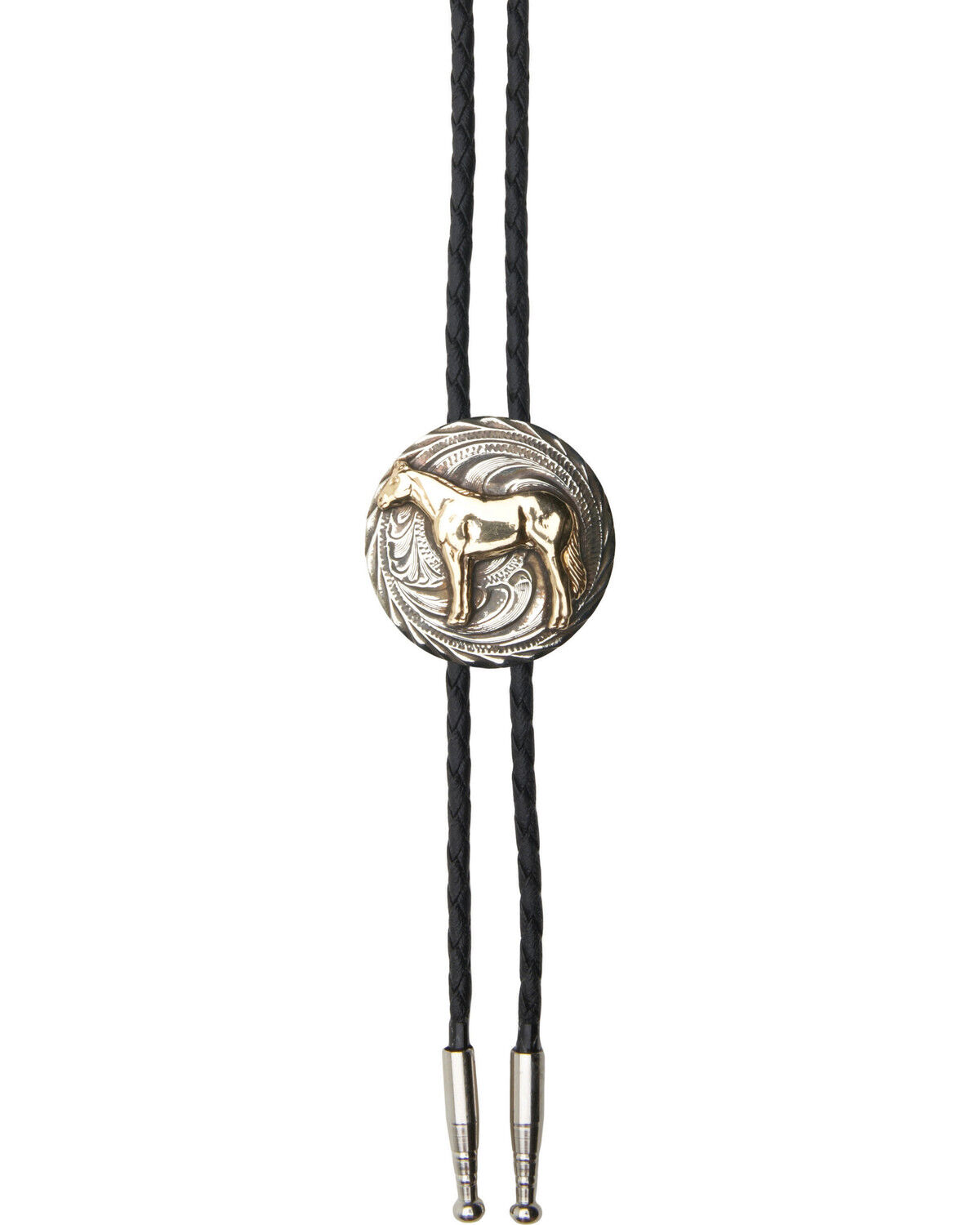 AndWest Men's Standing Horse Bolo Tie