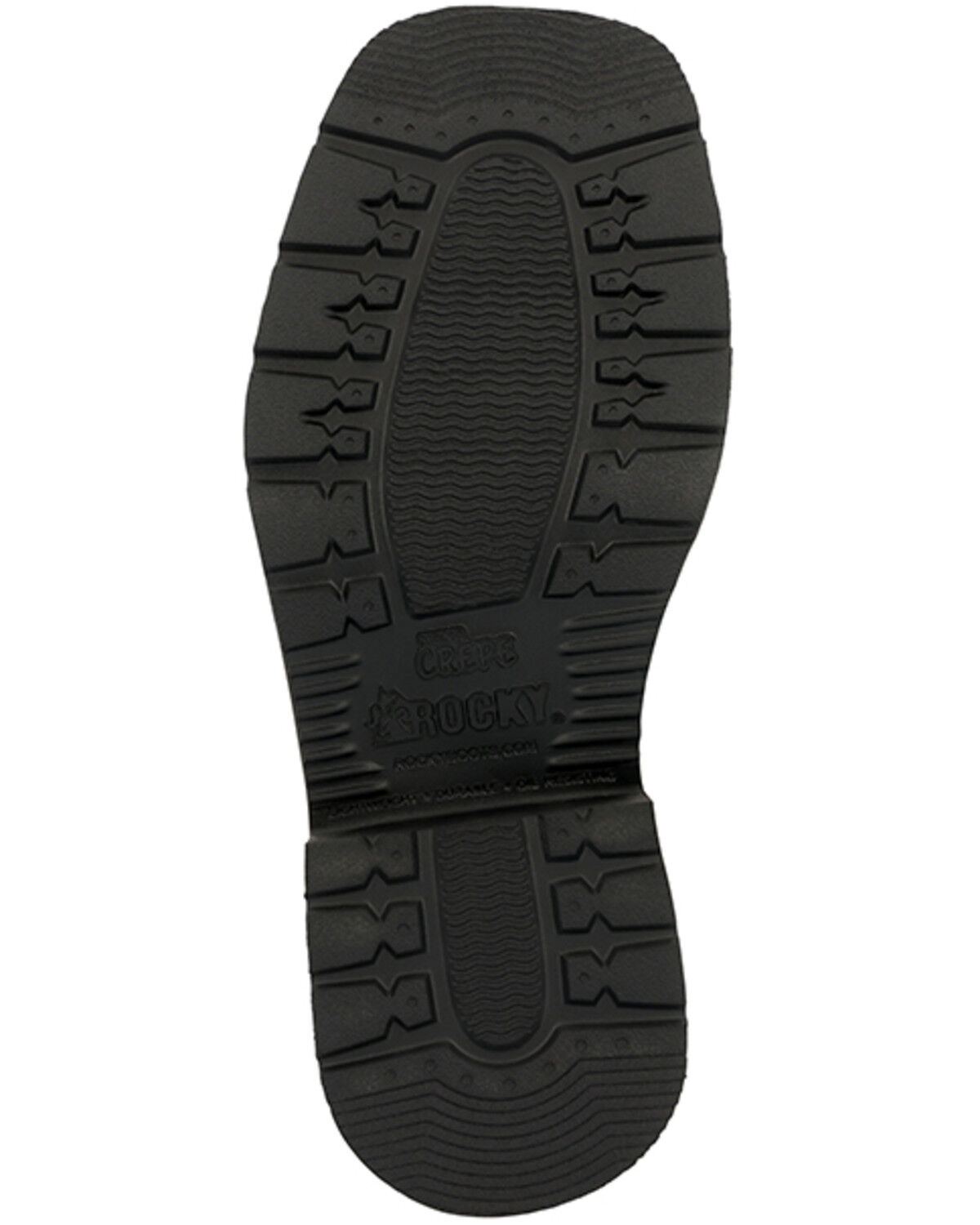 Rocky Boys' Monocrepe Western Boots - Broad Square Toe