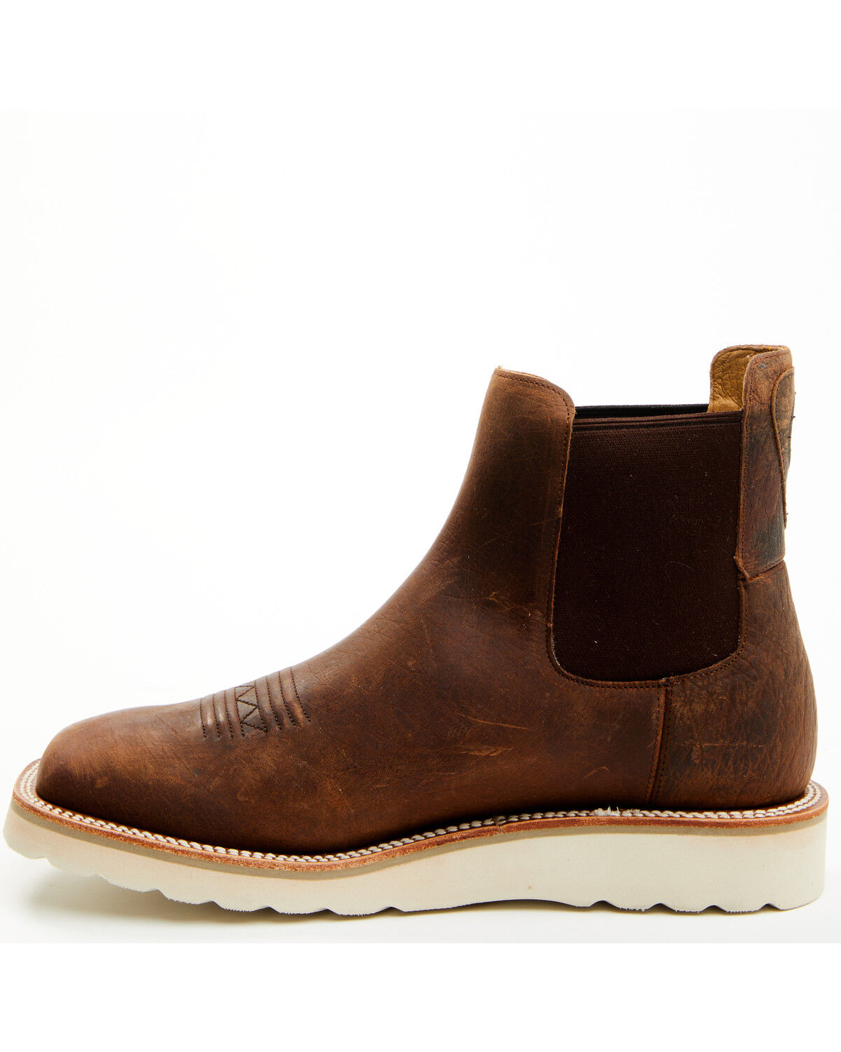 Horse Power Men's Distressed Chelsea Boots - Square Toe