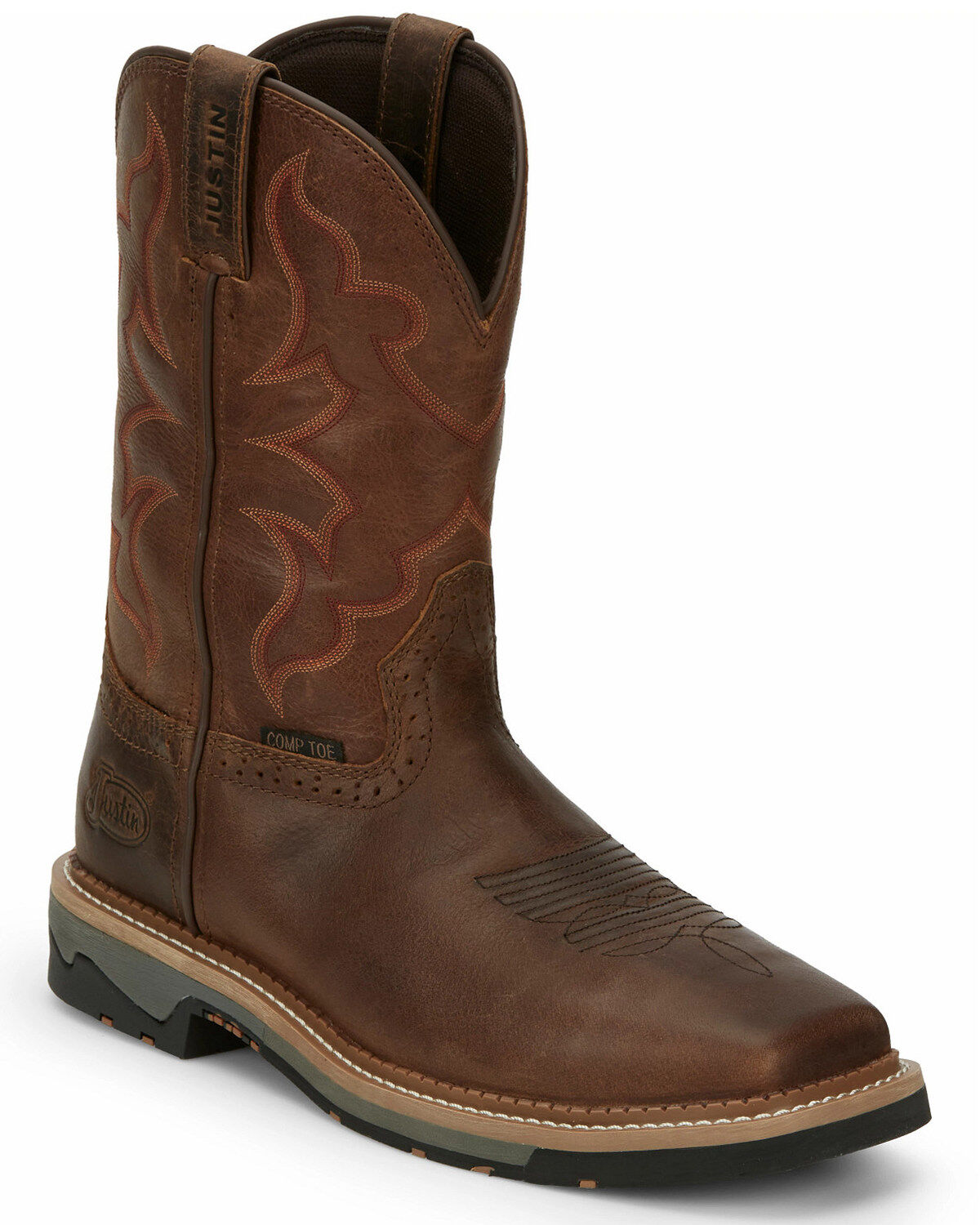 Justin Men's Boot Barn Exclusive Carbide Western Work Boots - Composite Toe