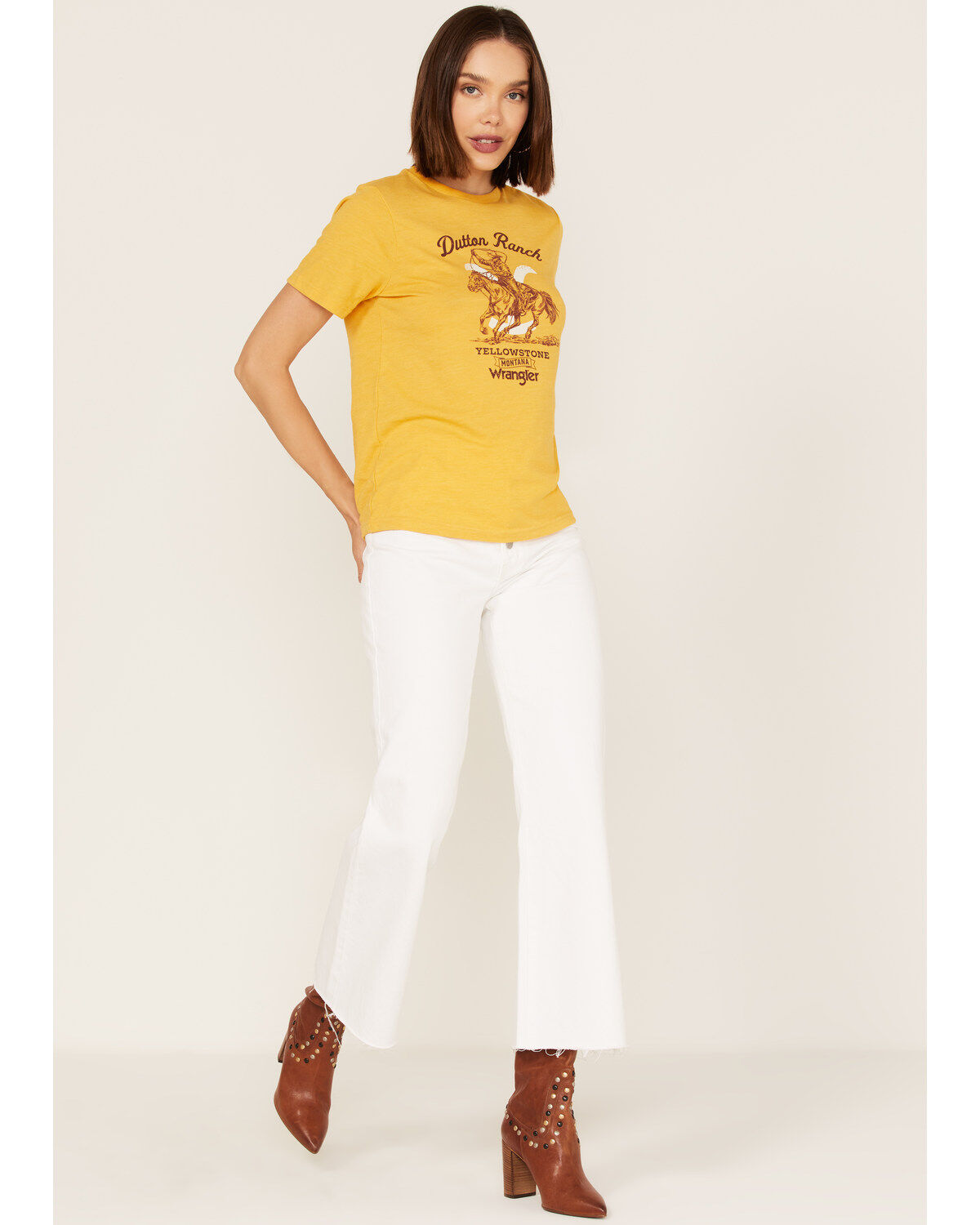 Wrangler x Yellowstone Women's Dutton Ranch Graphic Tee