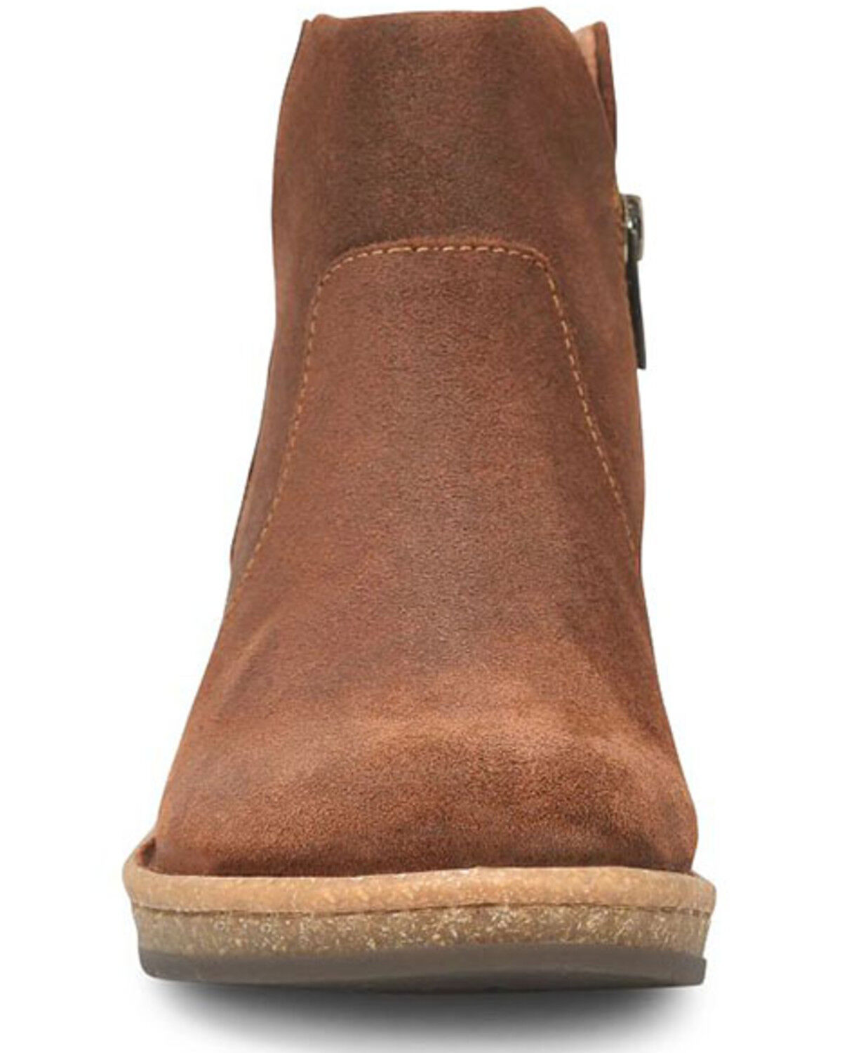 Born Women's Viv Wedge Booties - Round Toe