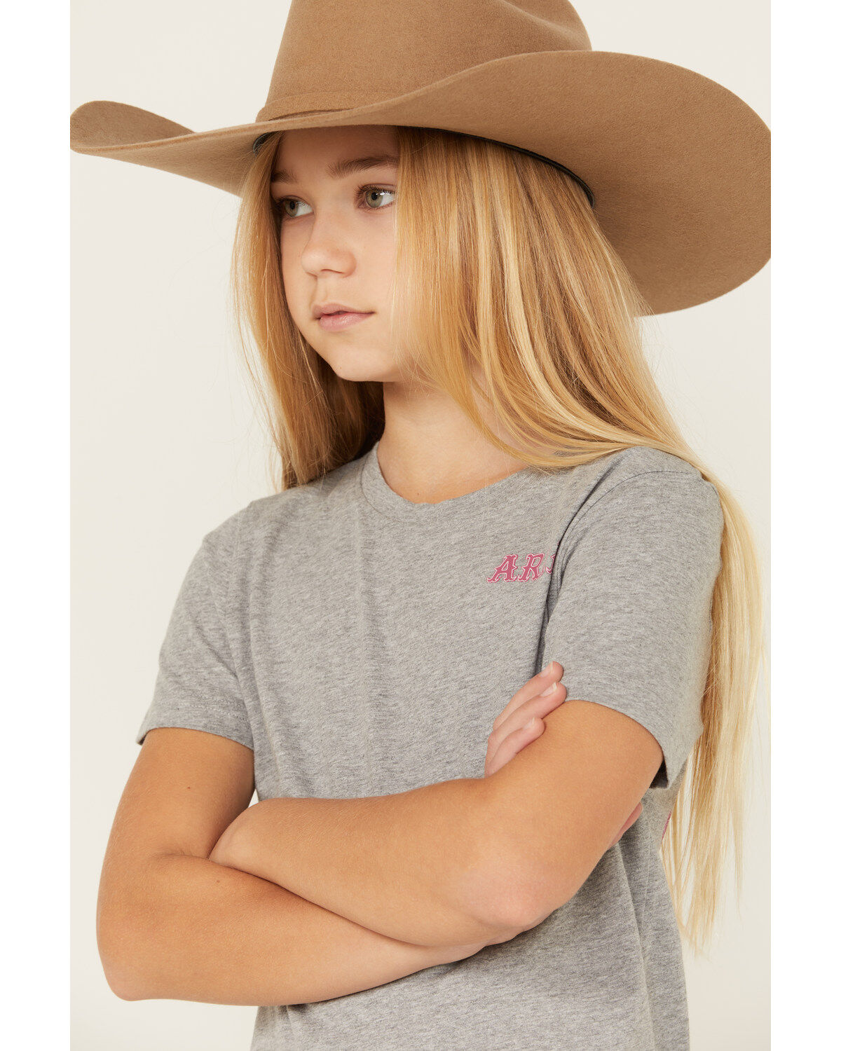 Ariat Girls' Cactus Short Sleeve Graphic Tee