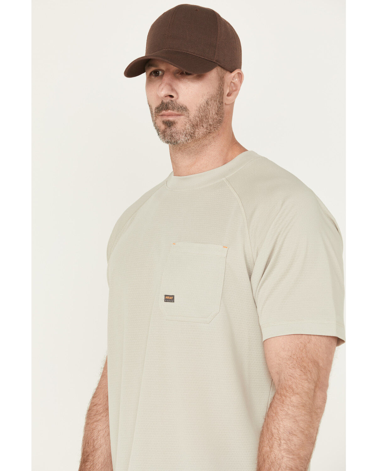 Ariat Men's Rebar Heat Fighter Wired Short Sleeve Pocket Work Shirt - Big