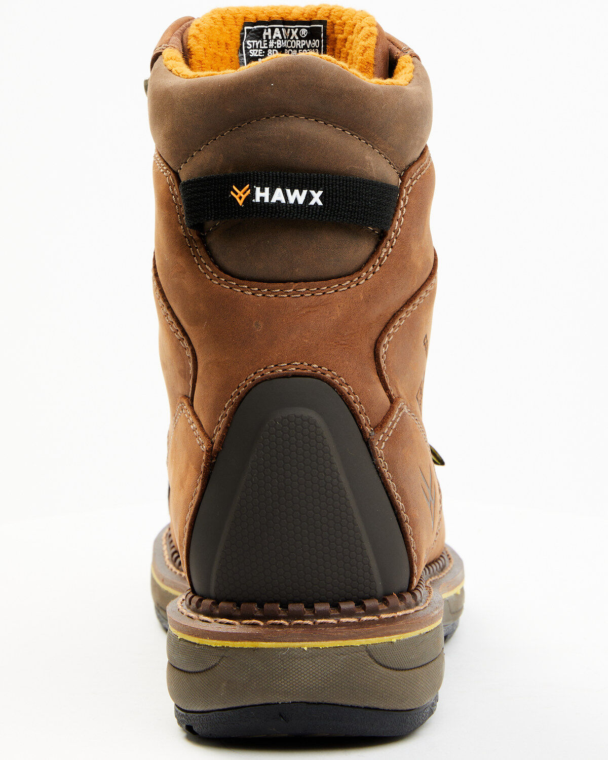 Hawx Men's 8" Crew Chief Internal Internal Met Guard Work Boots - Composite Toe