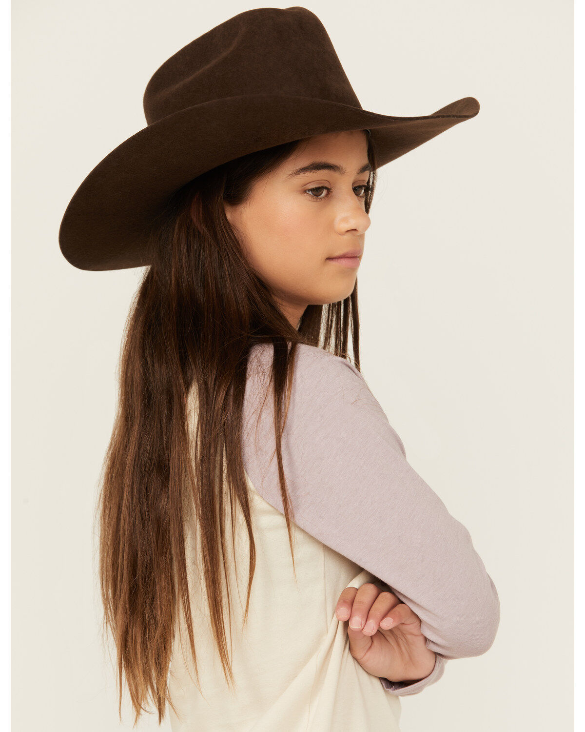 Ariat Girls' Script Baseball Long Sleeve Shirt