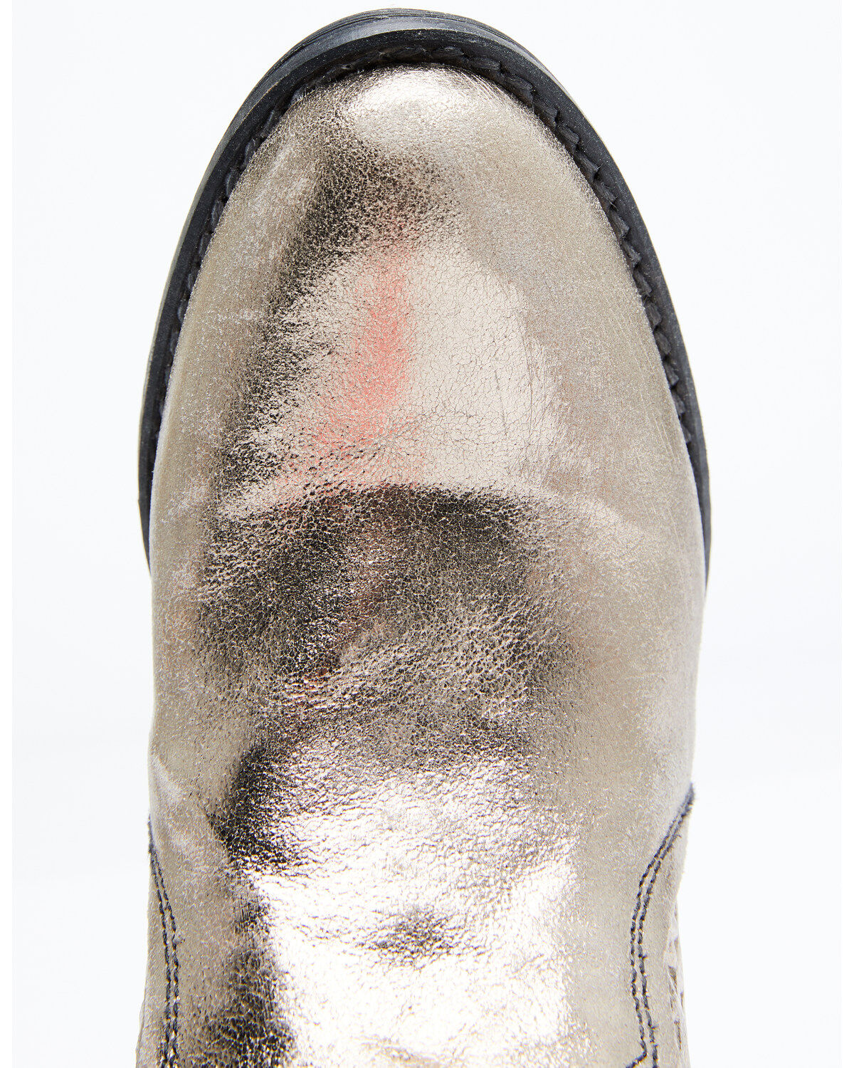 Circle G Women's Silver Cut Out Fashion Booties - Round Toe