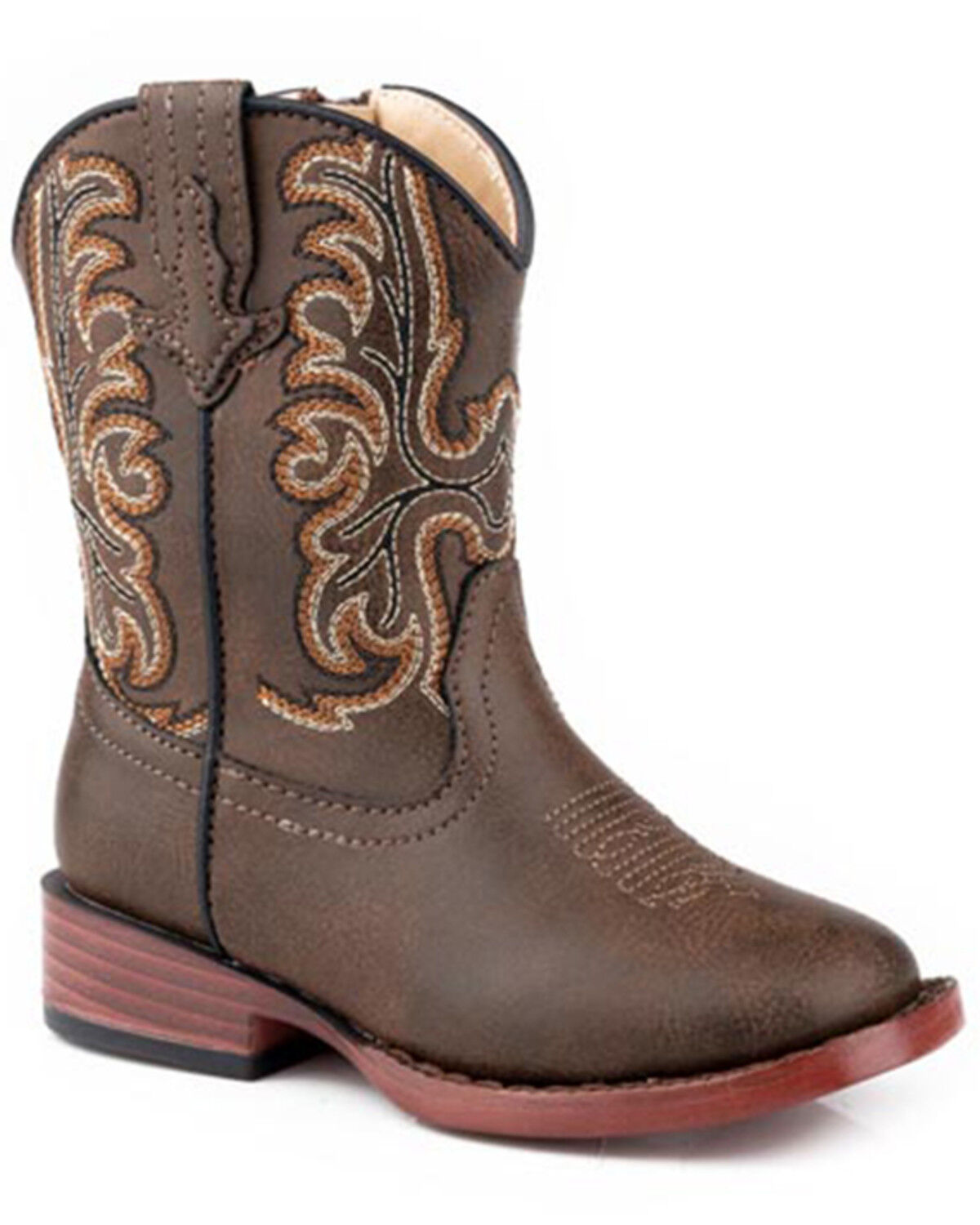 Roper Toddler Boys' Patrick Western Boots - Square Toe