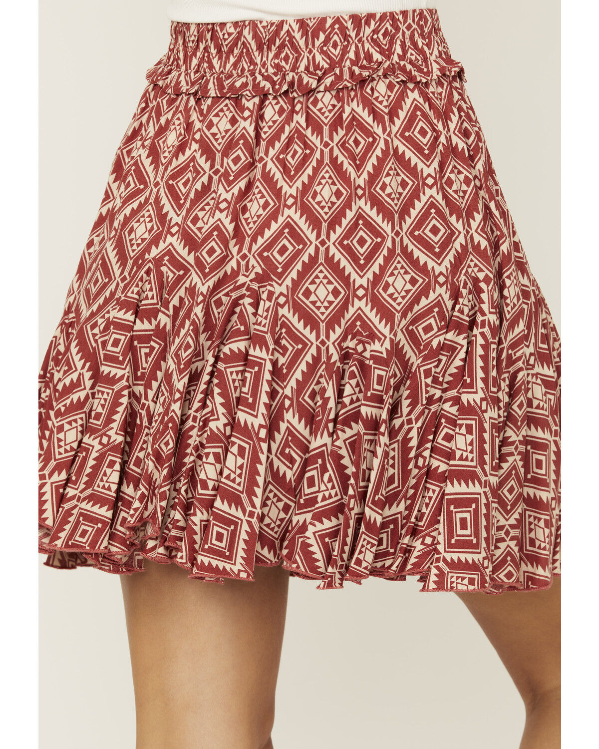 Rock & Roll Denim Women's Southwestern Print Skirt
