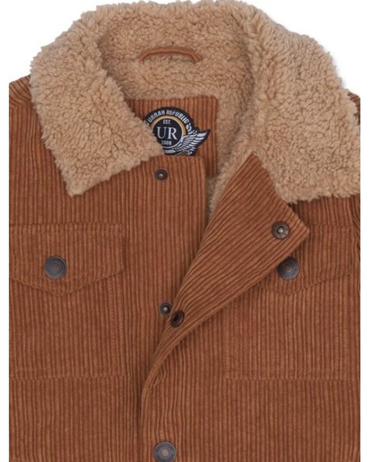 Urban Republic Infant Boys' Sherpa Lined Shirt Jacket