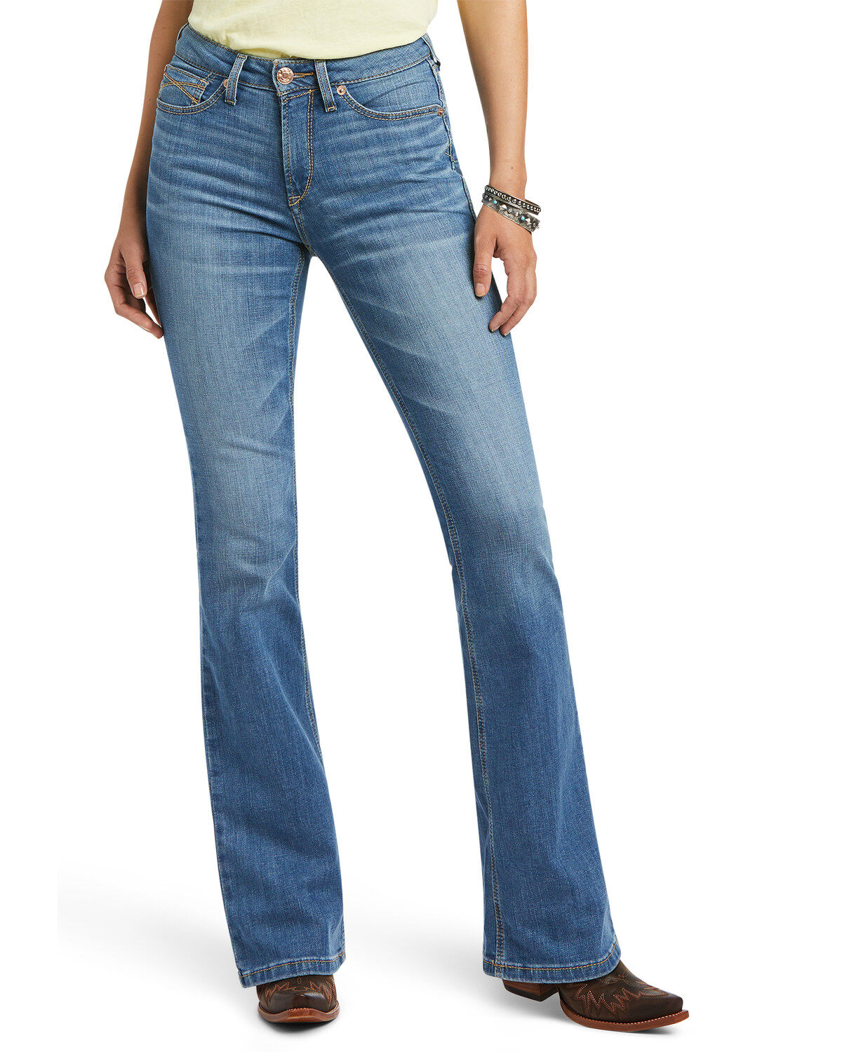Ariat Women's R.E.A.L. Daniela High Rise Bootcut Jeans