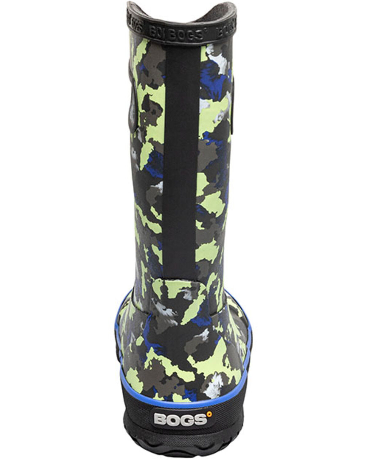 Bogs Boys' Camo Texture Rainboots