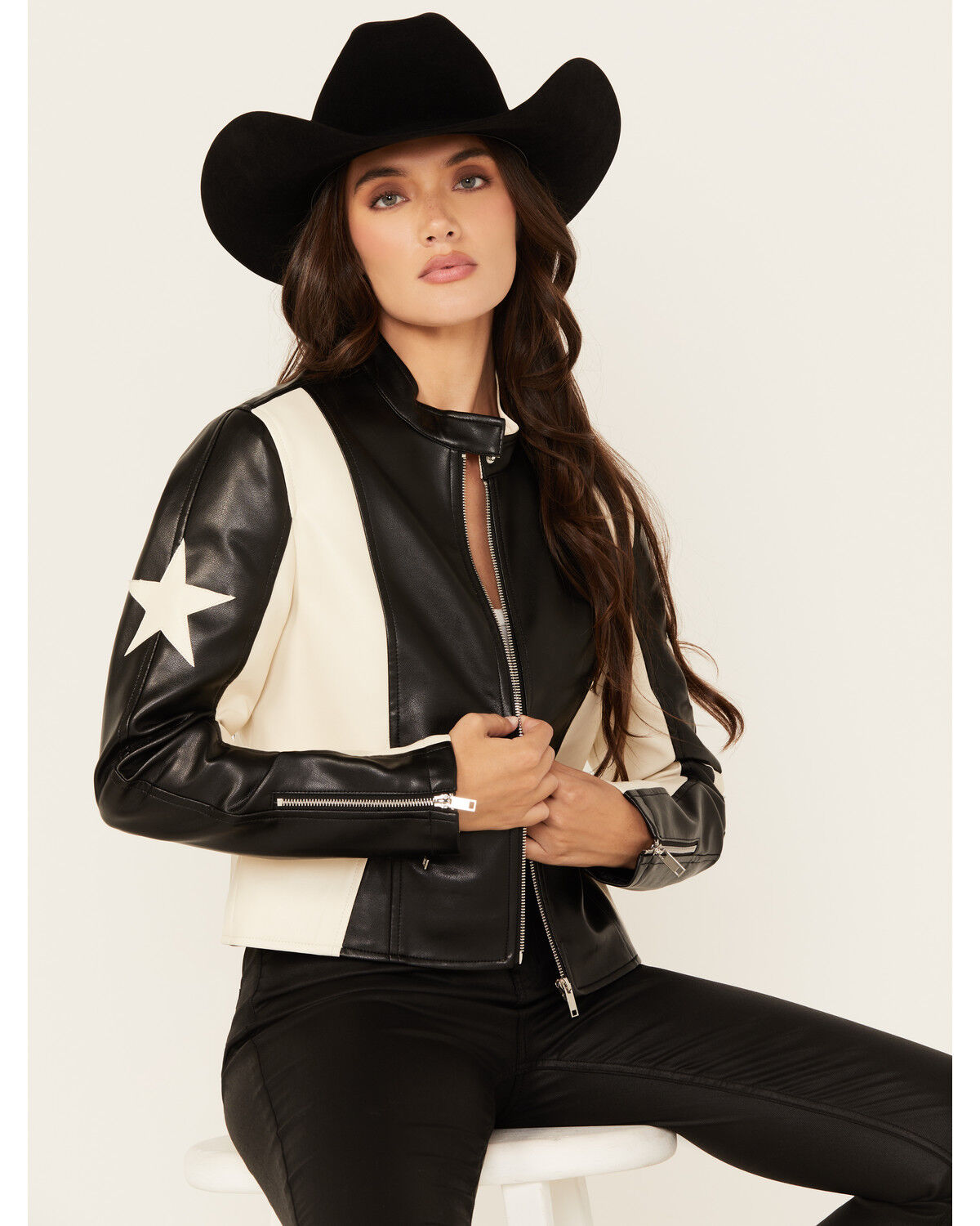 Stoosh Women's Star Racing Jacket