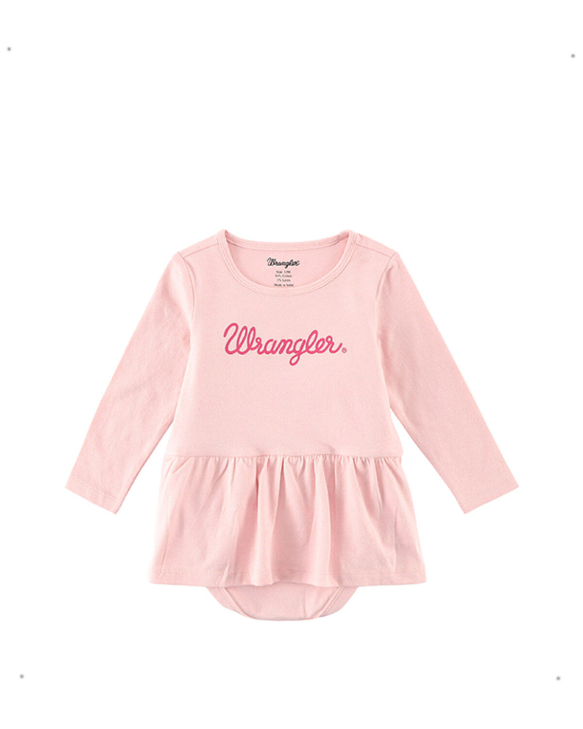 Wrangler Infant Girls' Logo Onesie with Skirt