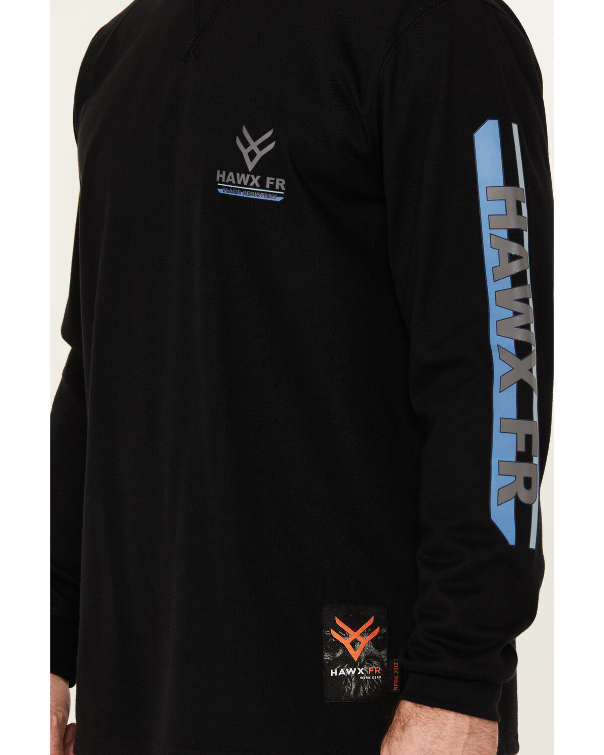 Hawx Men's FR Tower Long Sleeve Graphic Work T-Shirt