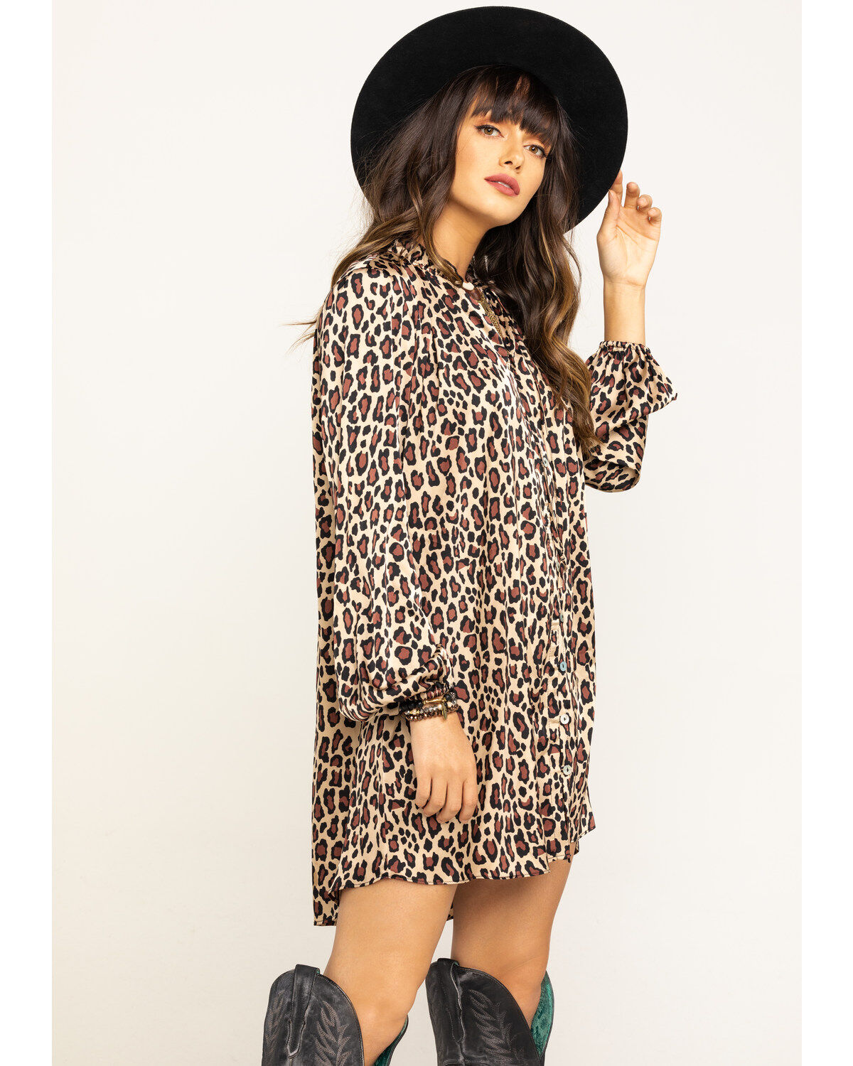 Show Me Your Mumu Women's McKenna Cheetah Fever Mini Dress