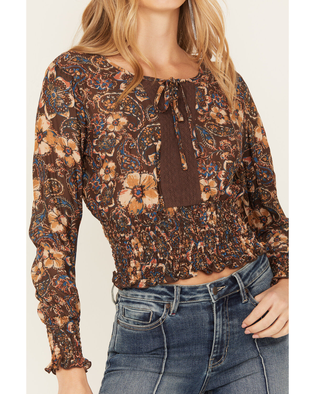 Idyllwind Women's Lula Printed Floral Blouse