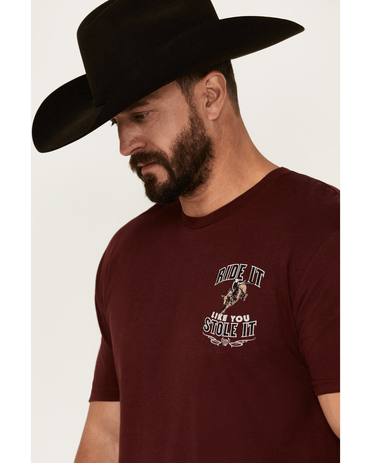Cowboy Hardware Men's Boot Barn Exclusive Ride It Like You Stole It Short Sleeve Graphic T-Shirt