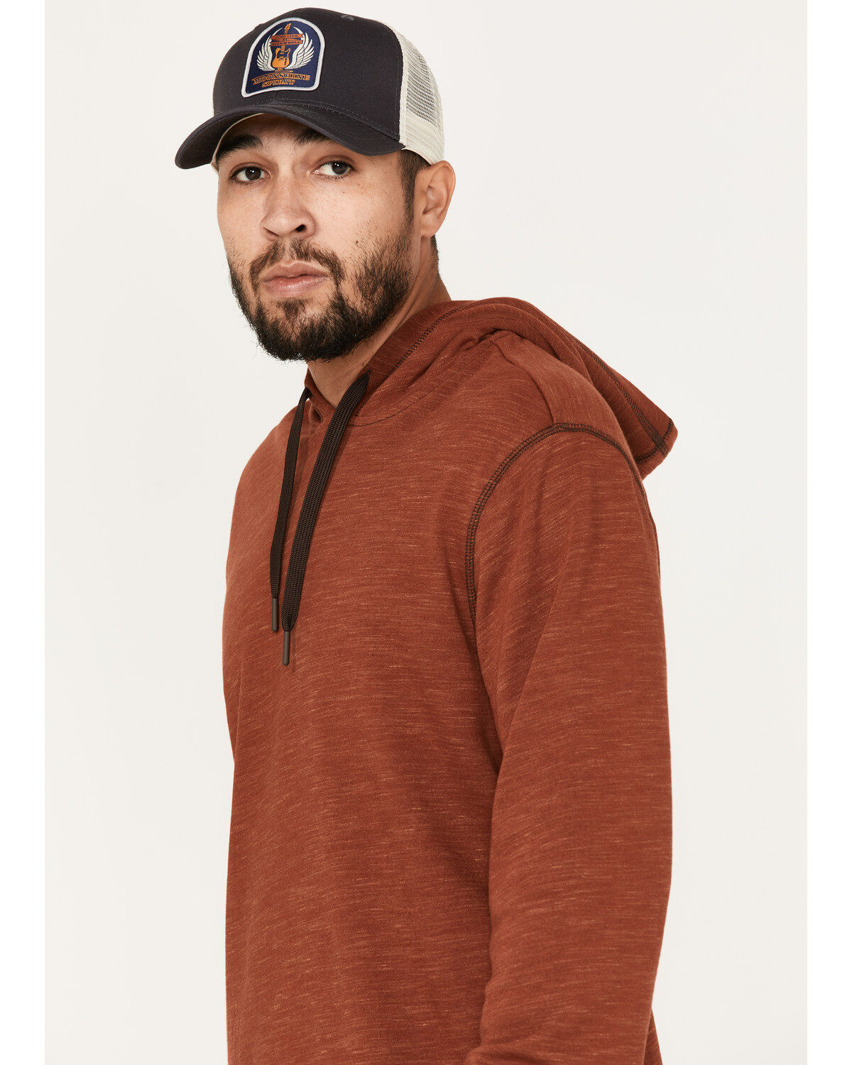 Moonshine Spirit Men's Space Dye Hooded Sweatshirt