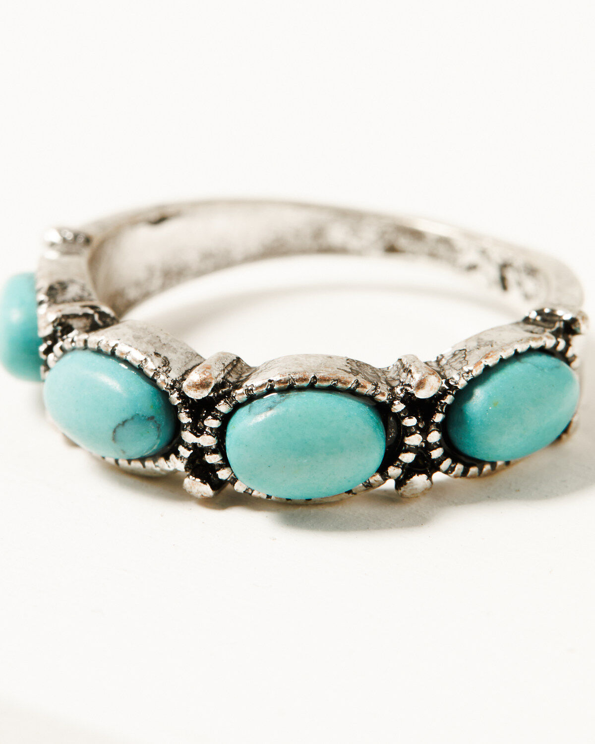 Shyanne Women's Horseshoe Feather Ring Set