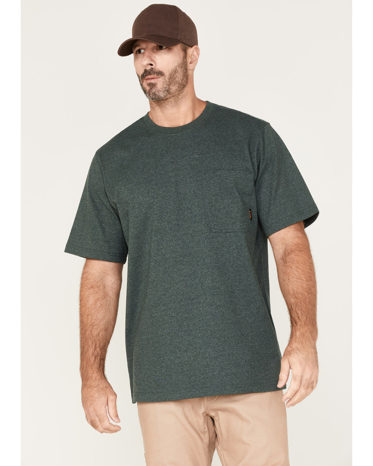 Hawx Men's Forge Solid Work Pocket T-Shirt - Big & Tall