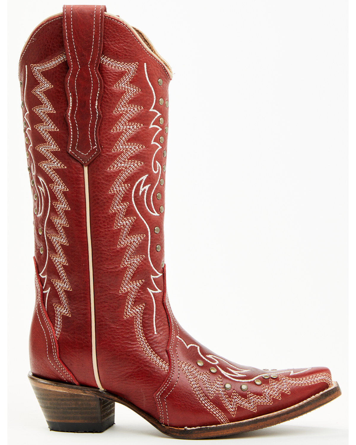 Circle G Women's Studded Western Boots - Snip Toe