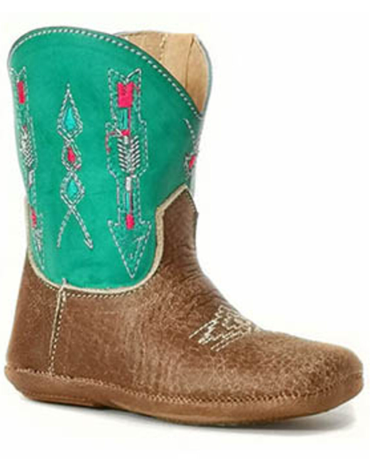 Roper Infant Girls' Cowbabies Arrow Western Boots - Broad Square Toe