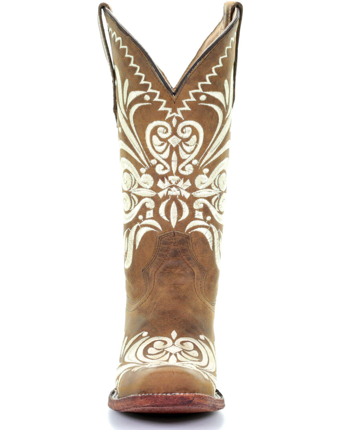 Circle G Women's Embroidery Western Boots - Square Toe