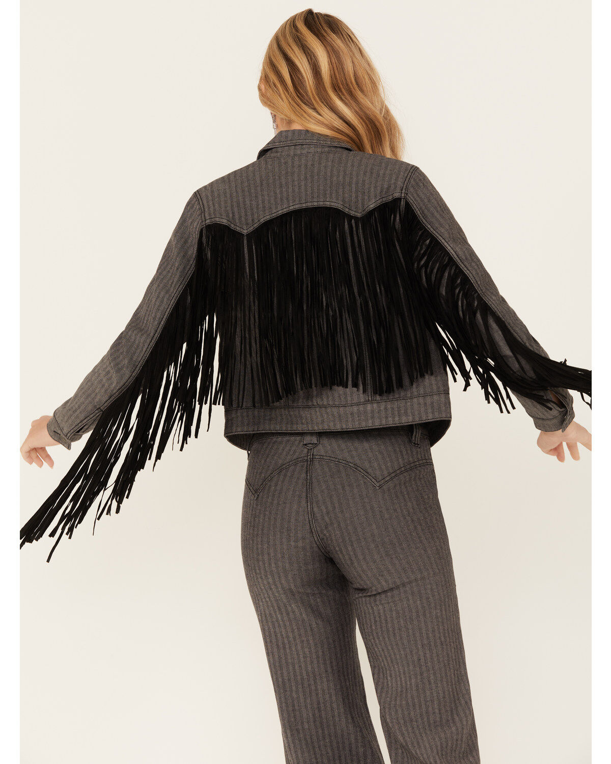 Idyllwind Women's Annex Herringbone Fringe Jacket